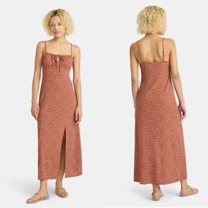 New! No Boundaries Ditsy Floral Cottagecore Y2K Style Maxi Dress